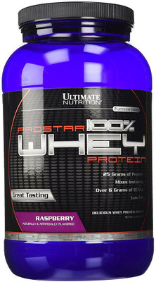 

Ultimate Nutrition Prostar 100% Whey Protein(907 g, Raspberry)