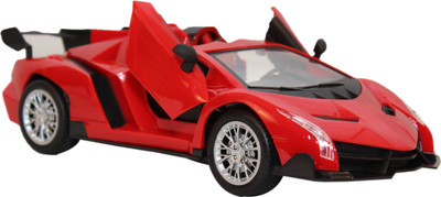 

FAB 5 Lamborghini Style Sports Racing Car, Red (Red)(Red)