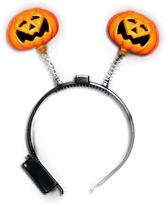 Funcart Led Flashing Pumpkin Headband Halloween