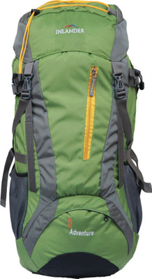 

Inlander 55L Green Hiking Trekking Travel Backpack Rucksack - 55 L(Green, Grey)