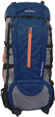 Inlander 9001 Navy Blue Hiking Trekking Travel Backpack Rucksack  - 70 L