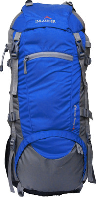 

Inlander 1008-1 Blue Hiking Trekking Travel Backpack Rucksack - 55 L(Blue, Grey)