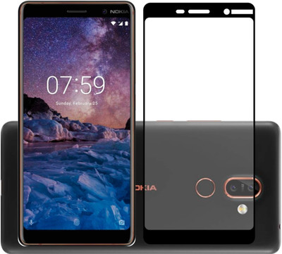 CASE CREATION Tempered Glass Guard for Nokia 7 Plus(Pack of 1)