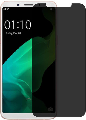 CASE CREATION Edge To Edge Tempered Glass for Oppo A83(Pack of 1)