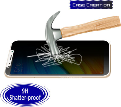 CASE CREATION Tempered Glass Guard for Mi Redmi 5(Pack of 1)
