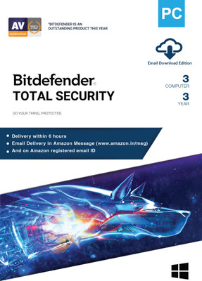 Bitdefender Total Security 3.0 User 3 Years(CD/DVD)