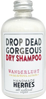 

Handmade Heroes All Natural Vegan Dry Shampoo Powder For Light Hair Blondes(70 ml)