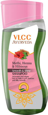 

VLCC AYURVEDA METHI HENNA & HIBISCUS SMOOTH & SHINE SHAMPOO(100 ml)