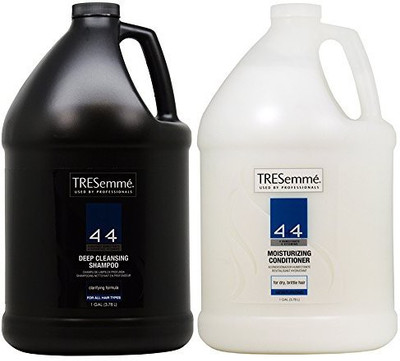 

TRESemme Deep Cleansing Shampoo & Moisturizing Conditioner Gallon Duo(3.78 L)