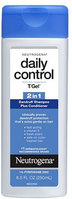 

Neutrogena TGel Daily Control Dandruff Shampoo Plus Conditioner(251.38 ml)