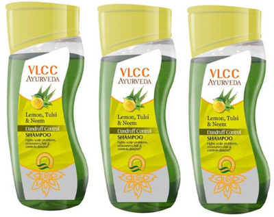 

VLCC AYURVEDA LEMON TULSI &NEEM DANDRUFF CONTROL SHAMPOO(300 ml)