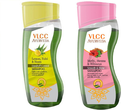 

VLCC AYURVEDA SMOOTH SHINE & DANDRUFF SHAMPOO(200 ml)