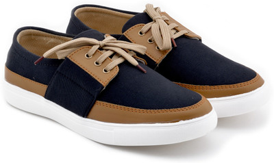 

Boysons tough men choice Canvas Shoes For Men(Black