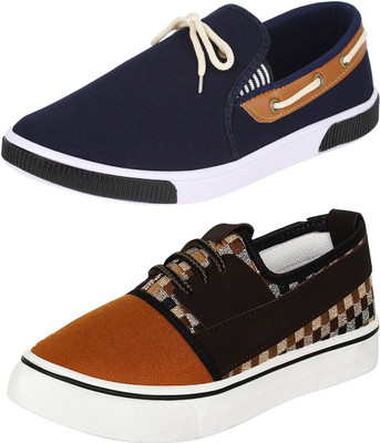 

World Wear Footwear Combo-(2)-417-784 Casuals For Men(Multicolor