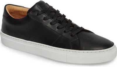 

Zupero Men's The Royale Ryder Leather Casuals For Men(Black, Black;white