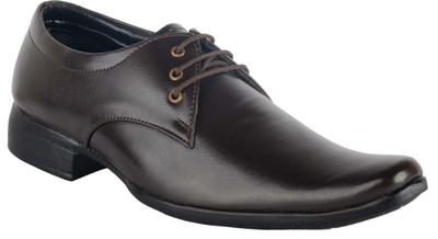 

Zeniver Zeniver Brown Shoe Lace Up For Men(Brown, Brown colour shoe