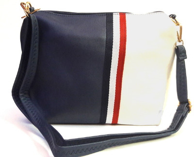 

CrazyHut Women Blue PU Sling Bag