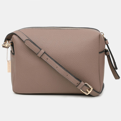 

Cara Mia Women Brown PU Sling Bag
