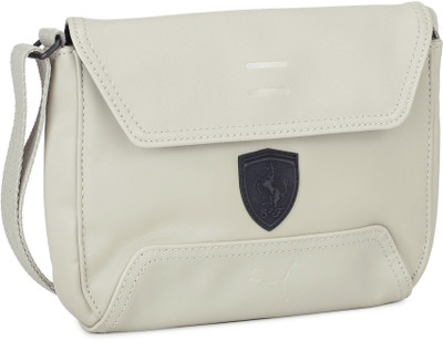 

Puma Women Casual Grey PU Sling Bag