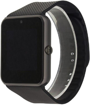 

KUKSHYA GT08 Black Smartwatch Smartwatch(Black Strap Regular)