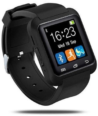 

KUKSHYA U8 Smart Watch Smartwatch(Black Strap Regular)