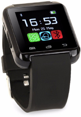 

KUKSHYA U8 Smart Watch Smartwatch(Black Strap Regular)