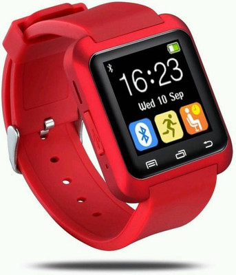 

Marklif Compatible with All Android & iphone Mobiles Red Smartwatch(Red Strap Regular)