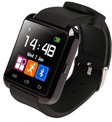 

KUKSHYA U8 Black Digital Android Smart Watch Smartwatch(Black Strap Regular)