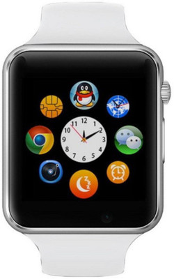 

JM JM New A1 White Colour Smart Watche With Sim/Sd Card Support Smartwatch(White Strap Regular)