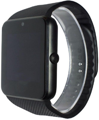 

KUKSHYA GT08 Black Smartwatch Smartwatch(Black Strap Regular)