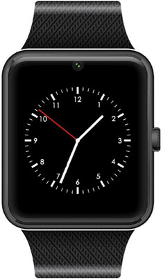 

KUKSHYA GT08 Black Smartwatch Smartwatch(Black Strap Regular)
