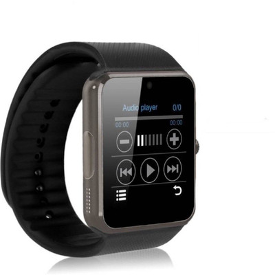 

KUKSHYA Black Smartwatch Smartwatch(Black Strap Regular)