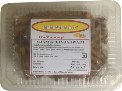 

Jamnagar Foods MASALA BHAKARWADI 500G M(500 g)