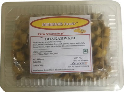 

Jamnagar Foods PLAIN BHAKARWADI 500 GM(500 g)