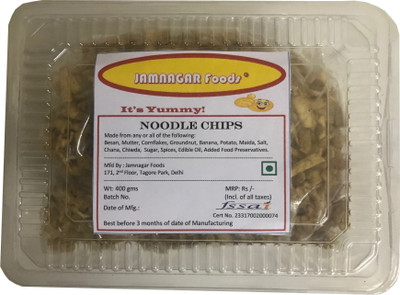

Jamnagar Foods NOODLE CHIPS 400 GM(400 g)