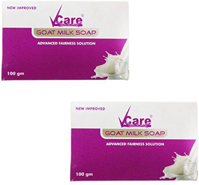 

Vcare Goat Milk Soap (Pack of 2)(200, Pack of 2)
