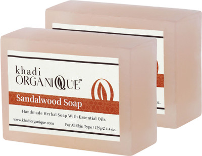

Khadi Organique Sandalwood Soap(250 g, Pack of 2)