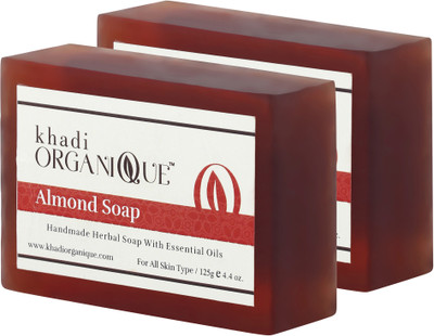 

Khadi Organique Almond Soap(250 g, Pack of 2)
