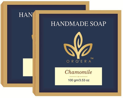 

Org'era Handmade cream soap chamomile(200 g, Pack of 2)