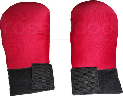 

ROSEWOOD KARATE PUNCHING Martial Art Gloves (Free Size, Red), Blue;red