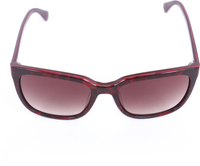 Calvin Klein Wayfarer Sunglasses(Brown) at flipkart