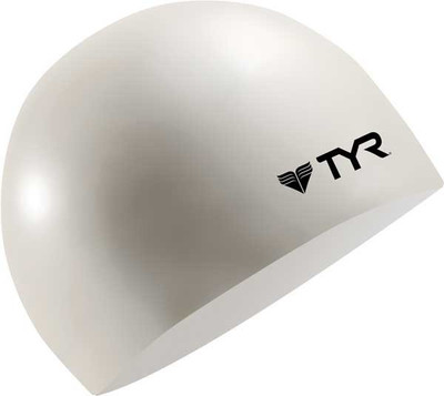

TYR LCS/100 Swimming Cap(White, Pack of 1)
