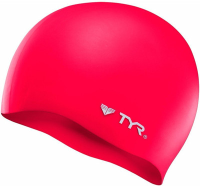 

TYR LCS/610 Swimming Cap(Red, Pack of 1)