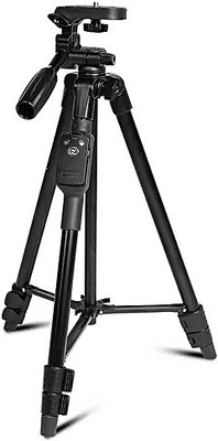 

Die Hard Professional Tripod YT VCT 5208 - 51 (inch) Portable Camera Tripod With Bluetooth Remote Control Shutter For DSLR & Mobile Phones with Three-dimensional Head & Quick Release Plate for Canon Nikon Sony Cameras Camcorders With "Mobile Clip Holder" 