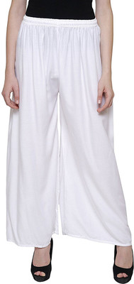 KALPIT CREATIONS Flared Women White Trousers