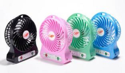 

Erry high speed mini fan with power bank pb44 USB Fan T55 USB Fan(Multicolor)