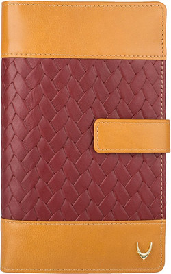 

Hidesign Women Red Genuine Leather Wallet(1 Card Slot)