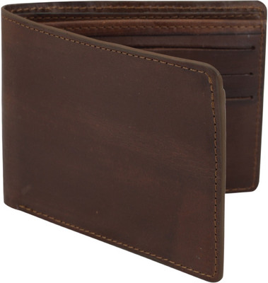 Winstar Men Brown Genuine Leather Wallet(6 Card Slots)