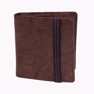 

Fastrack Men Casual Brown, Blue Genuine Leather Wallet(6 Card Slots)