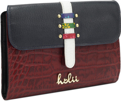 

Holii Women Casual, Evening/Party Multicolor Genuine Leather Wallet(8 Card Slots), Multi